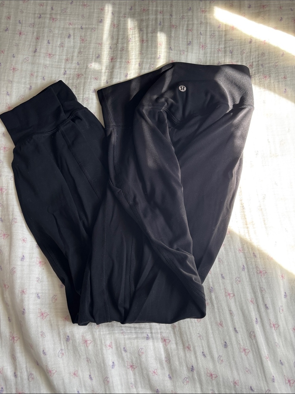 lululemon athletica Black High-Rise Athletic Leggings
